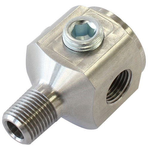 Aeroflow NPT Port Block Tee - AF388-01