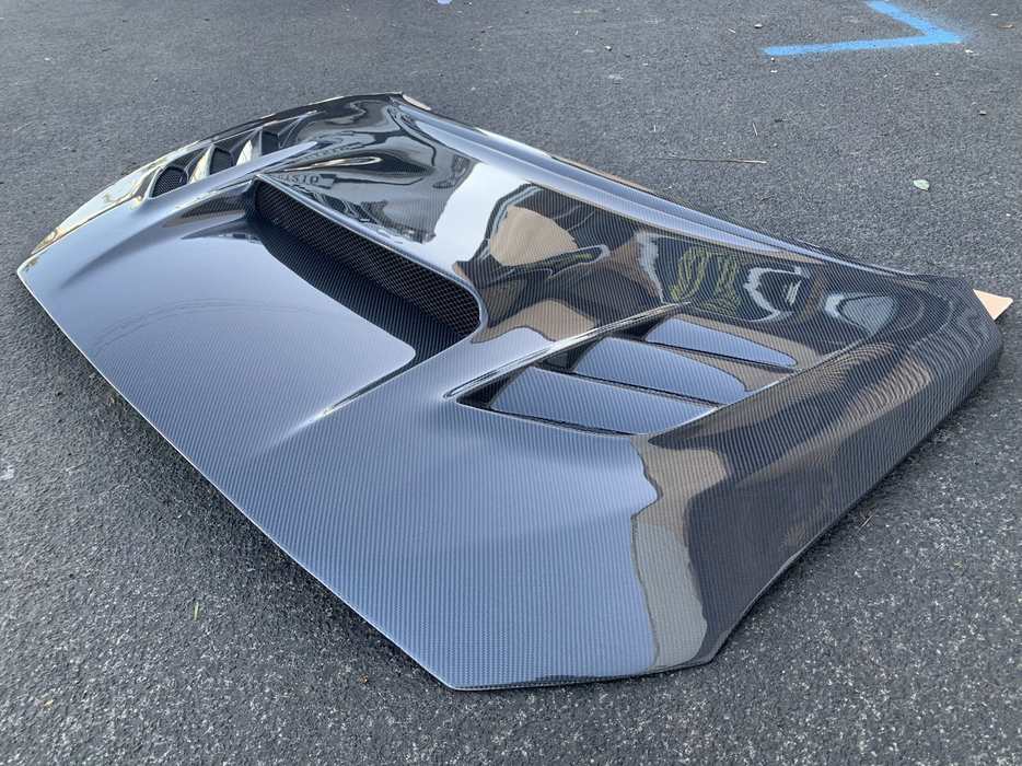 Varis Style Carbon Bonnet - Subaru VAB / VAG