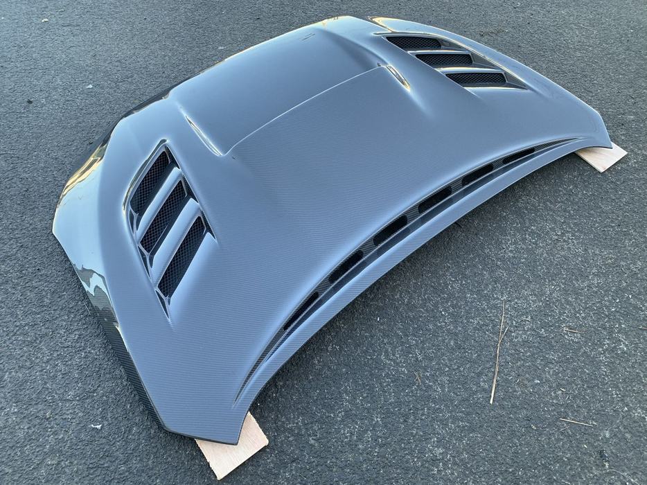 Varis Style Carbon Bonnet - Subaru VAB / VAG
