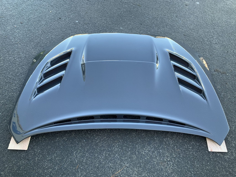 Varis Style Carbon Bonnet - Subaru VAB / VAG