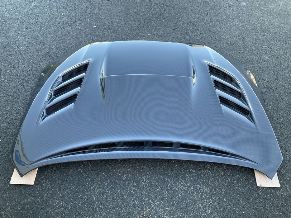 Varis Style Carbon Bonnet - Subaru VAB / VAG