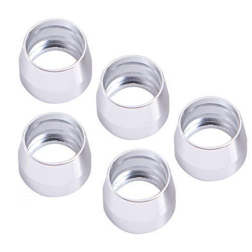 Aeroflow Alloy PTFE Hose Olive Inserts -6AN (5 Pack) - AF299-06D