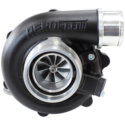 Aeroflow Boosted 4849 0.72 A/R Turbocharger (Black Finish) - AF8005-2010BLK