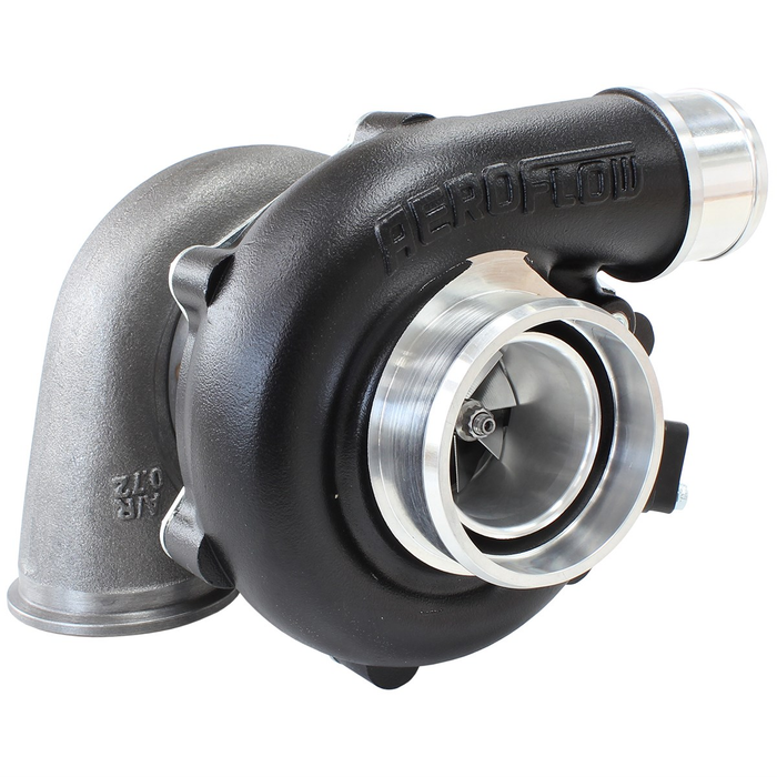 Aeroflow Boosted 4849 0.72 A/R Turbocharger (Black Finish) - AF8005-2010BLK