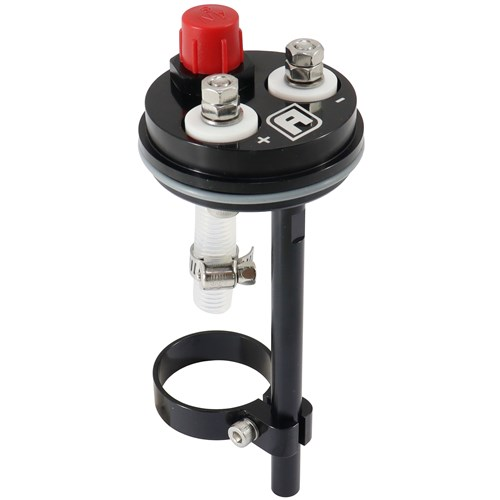 Aeroflow 40mm Fuel Pump Conversion Hanger Black - AF59-5244BLK
