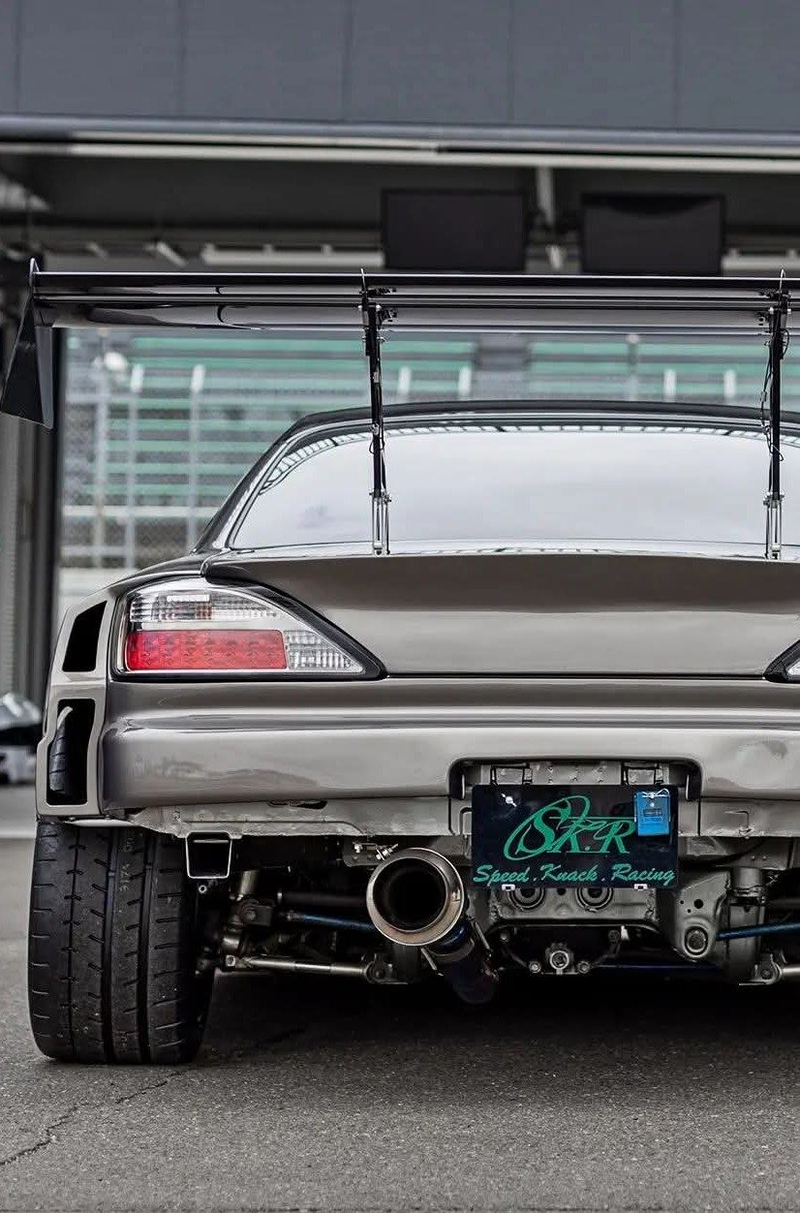 Nissan Silvia S15 Red & Clear LED Dmax Tail Lights