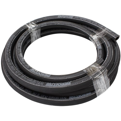 Aeroflow Black Push Lock Hose - AF500