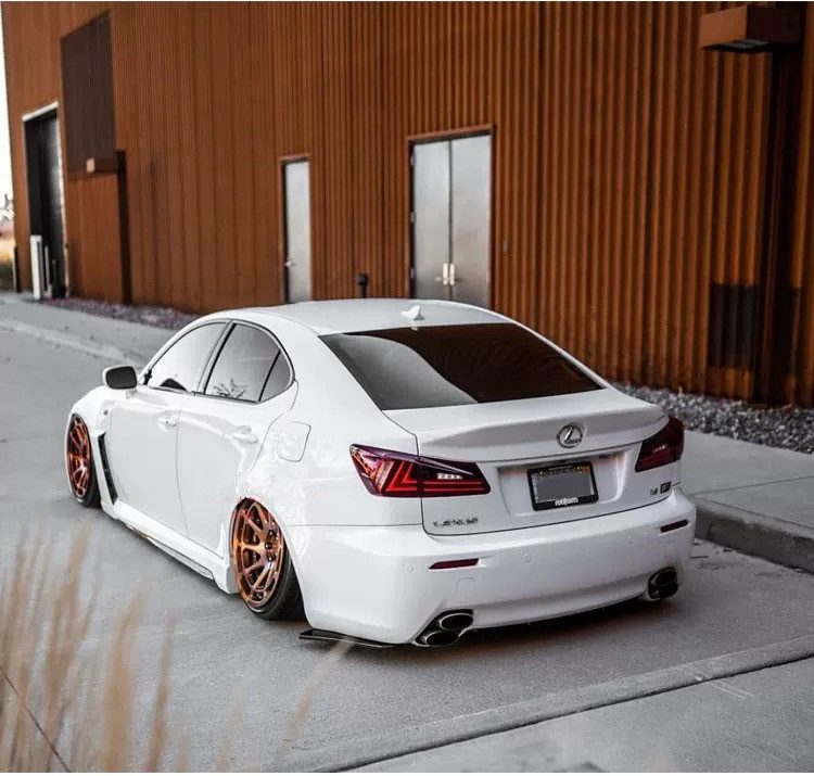 ISF Conversion Style Rear Bumper For Lexus IS 06-12