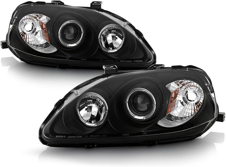 Halo Head Lights - Honda Civic EK