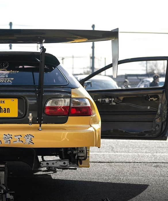 Candy Clear & Red Tail Lights - Honda Civic EG