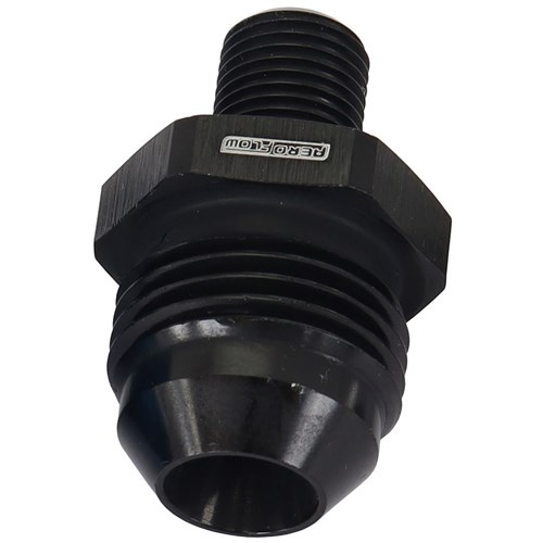 Aeroflow Metric M10x1.0 to -8AN - AF743-08BLK