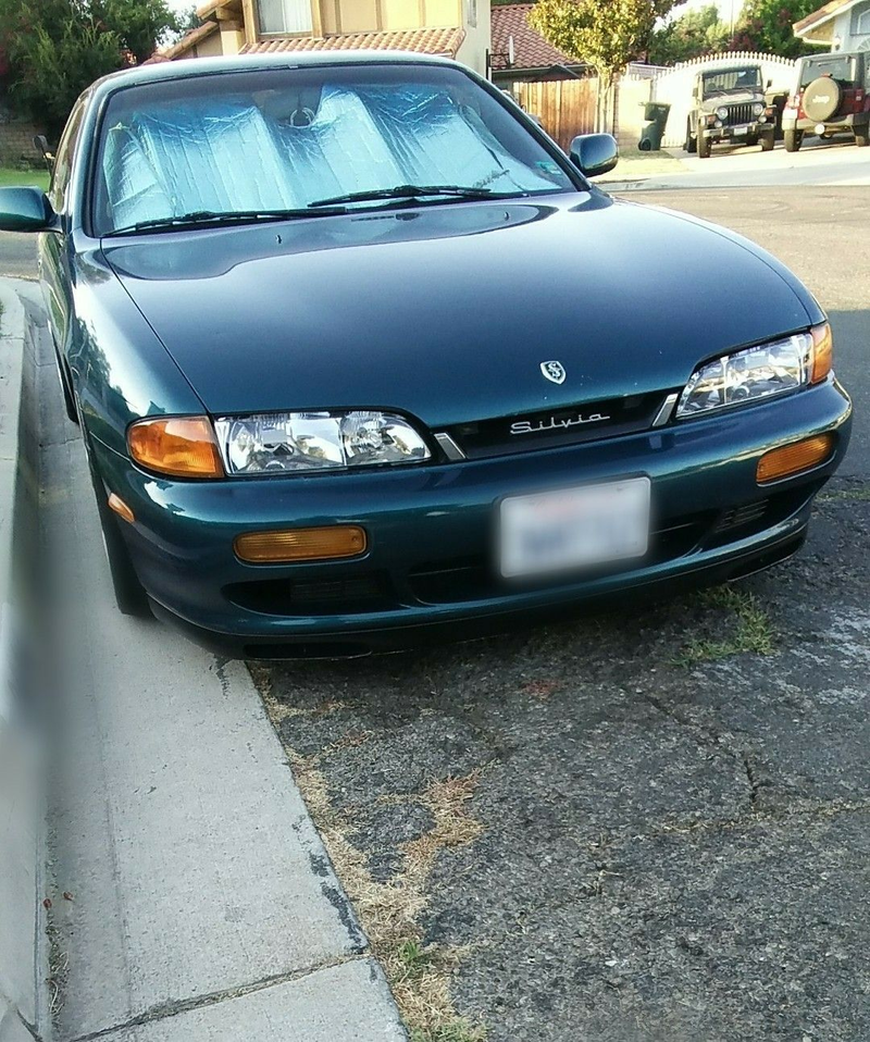 Nissan Silvia S14 Pre Facelift Amber Park Lights