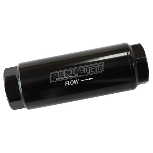 Aeroflow 40 Micron Fuel Filter -8ORB - AF66-2042BLK-40