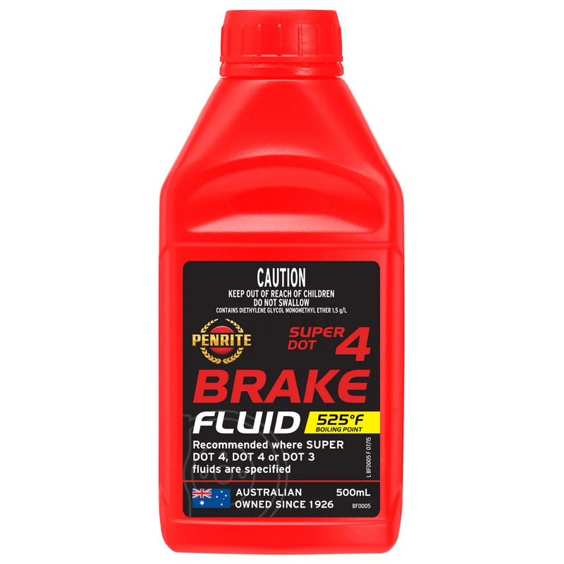 Penrite Super Dot 4 Brake Fluid 500mL - BF0005