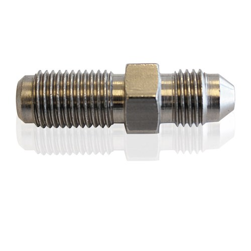 Aeroflow Stainless Steel Dual Seat Adapter -3AN - AF344-03
