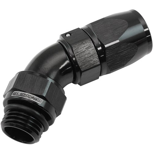 Aeroflow ORB PTFE Swivel 45° Hose End -AF582