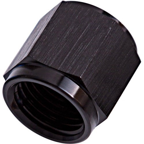 Aeroflow -10AN to 5/8" Aluminium Tube Nut - Black Finish - AF818-10BLK
