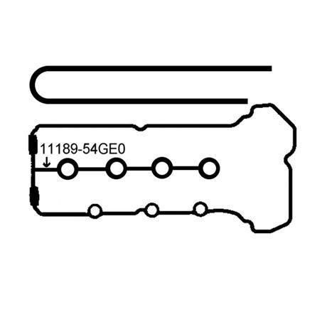 Permaseal Rocker Cover Gasket Kit - Suzuki M13/M15/M16/M18