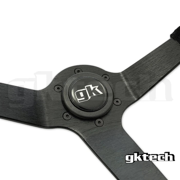Gktech Leather Steering Wheel 350mm Deep Dish