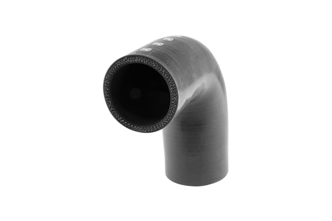 Turbosmart Silicon 90 Degree Reducer Elbow 2.00–2.50" (Black)