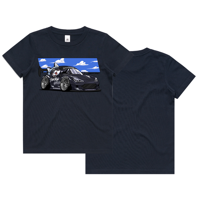 Kids Dorifuto Buddies 86 Shirt | Navy