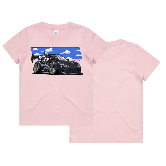 Kids Dorifuto Buddies 86 Shirt | Pink