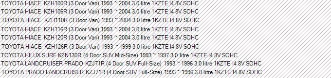 Exedy OEM Clutch Kit - Toyota Hiace KZH100 - TYK-7150