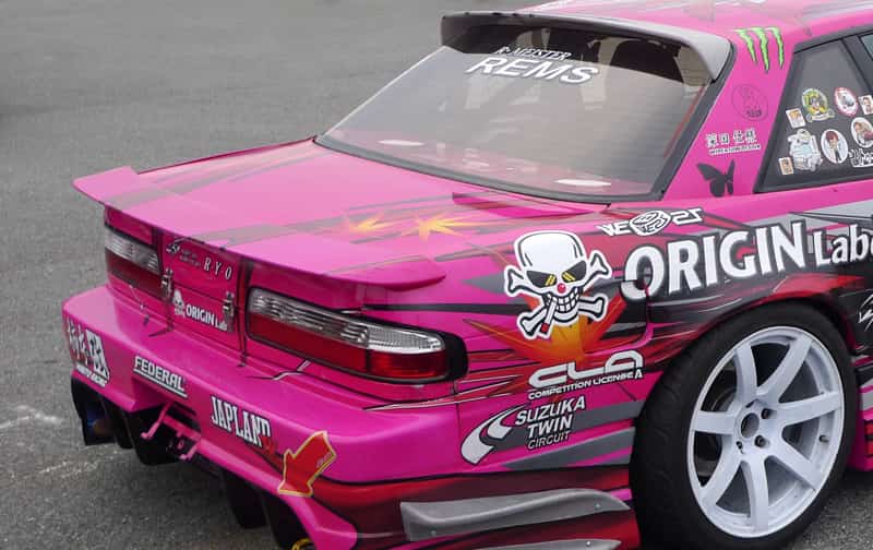 NISSAN SILVIA S13 REAR WING - V2