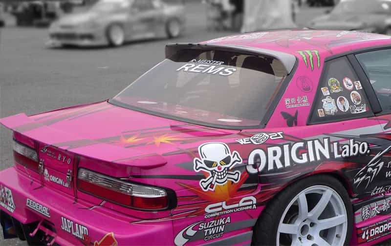 NISSAN SILVIA S13 ROOF WING - V2