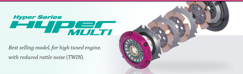 Exedy Hyper Multi Twin Plate Clutch Kit - Mitsubishi Lancer EVO X - MM062HD
