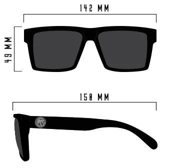 Heat Wave Vise Z87 Sunglasses | Black