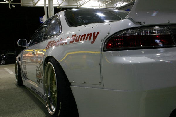 Rocket Bunny Style Rear Fenders - Nissan Silvia S14 (+30mm)
