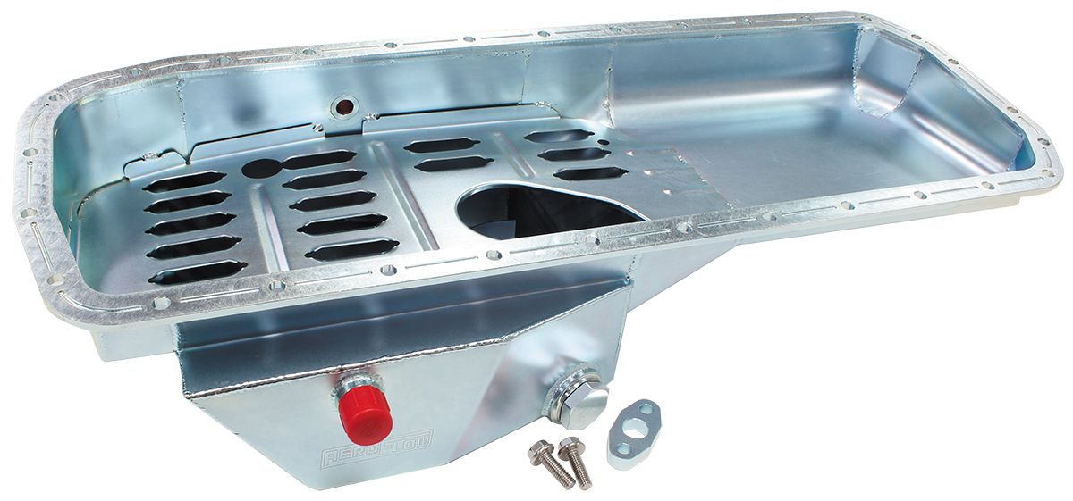 Nissan RB Fabricated Front Sump Oil Pan - Aeroflow