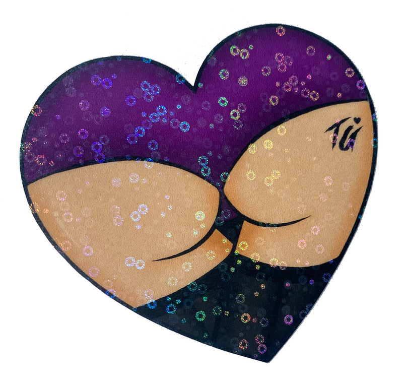 Butt Stuff Sparkle Decal