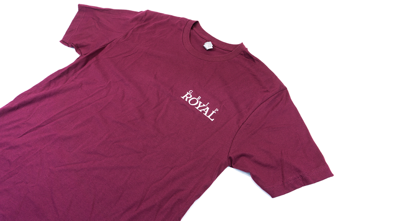 Grip Royal T Shirt Maroon