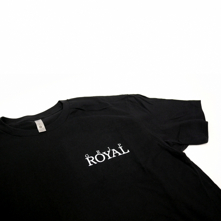 Grip Royal T Shirt Black — Thrash Garage NZ