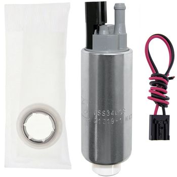 Walbro Intank Fuel Pump, Flows 350LPH, Rated 650HP, Includes Fitting Kit