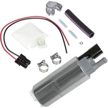 Walbro Intank Fuel Pump, Flows 350LPH, Rated 650HP, Includes Fitting Kit