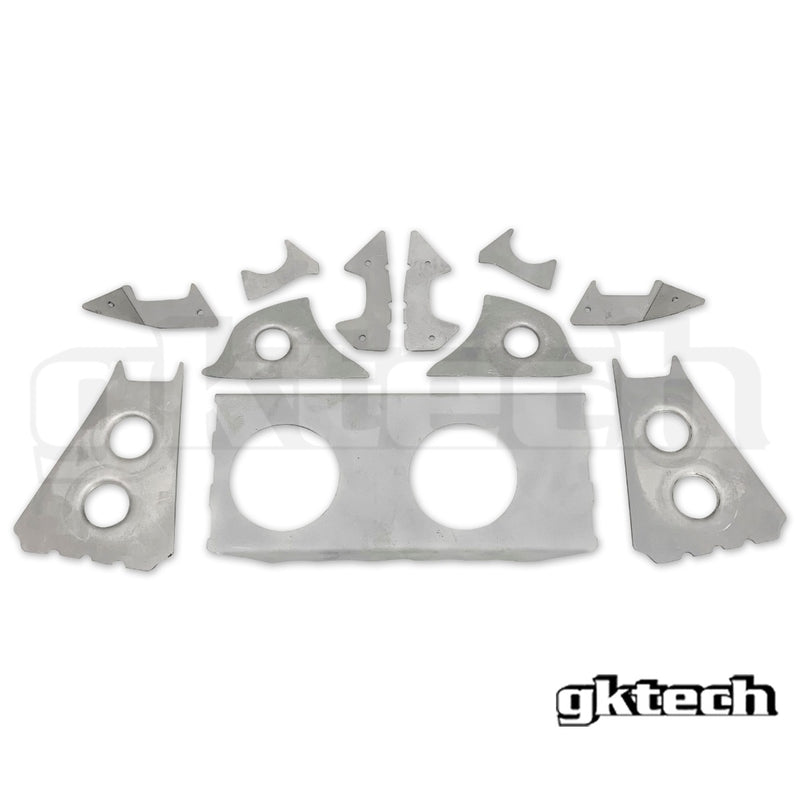 V2 R32 GT-R SKYLINE SUBFRAME WELD IN REINFORCEMENT PLATES