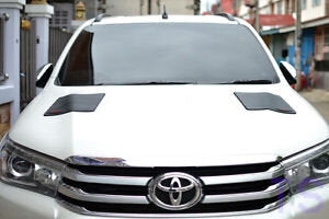 Bonnet Vents to Fit Toyota Hilux KUN Models