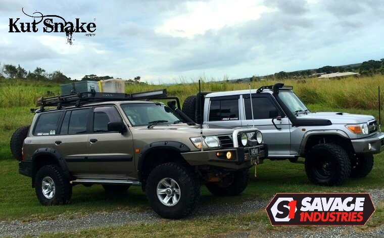 Kut Snake Flare Kit to Fit Nissan Patrol GU1, 2 and 3 Models