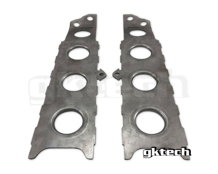 S-CHASSIS K-FRAME/CASTER MOUNT WELD IN REINFORCEMENT PLATES