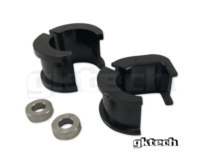 S CHASSIS SOLID ALUMINIUM STEERING RACK BUSHES