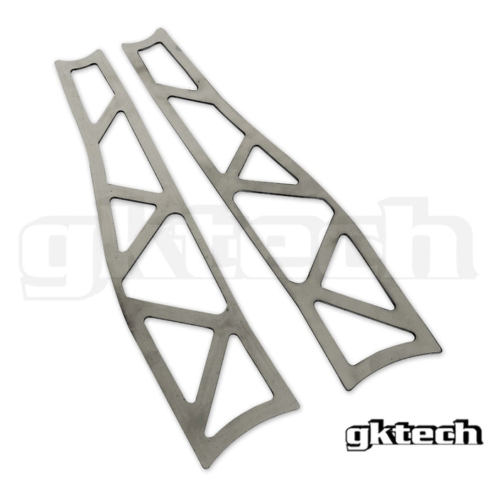 Gktech S/R CHASSIS (RWD) FRONT LCA WELD IN REINFORCEMENT PLATES