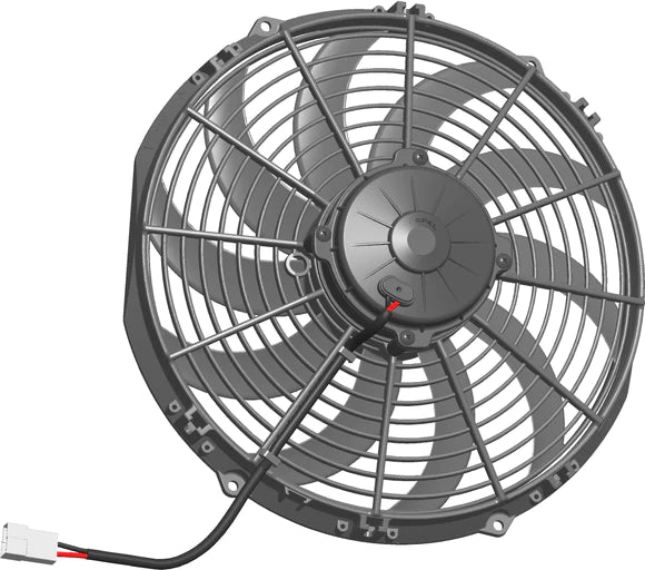 FAN 11" STRAIGHT 12V PULLER SPAL AIRFLOW 1280m3/h 6.2AMPS