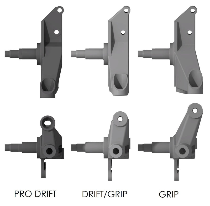 S-CHASSIS FRONT DROP KNUCKLES - V4 Pro Drift S14/S15