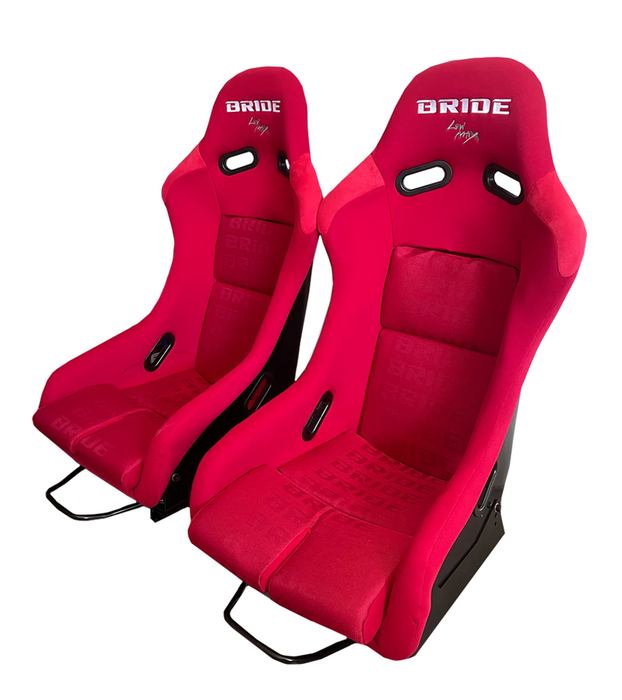 Replica Fixed Back Bucket Seat - PAIR (Red, Gradient & Illest)