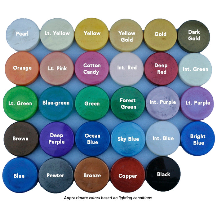 Galactic Pigments Colour Chart - Choose up to 3