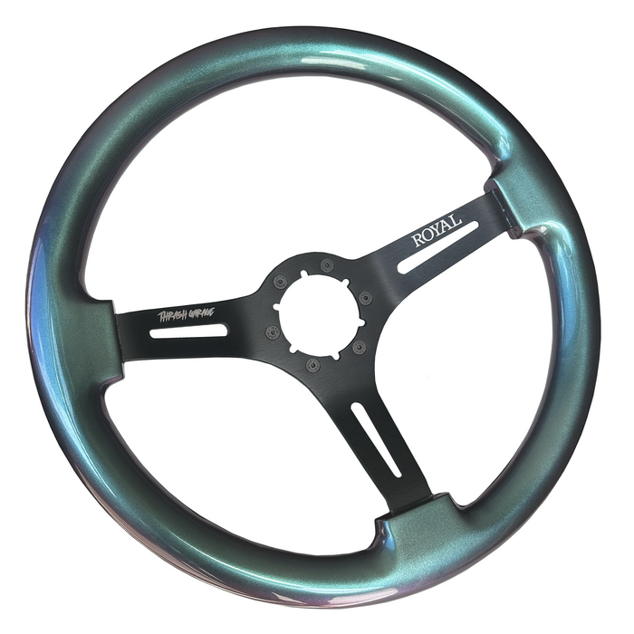 Grip Royal Chameleon Green Steering Wheel
