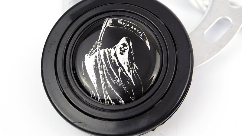 Grip Royal Reaper Silver Horn Button